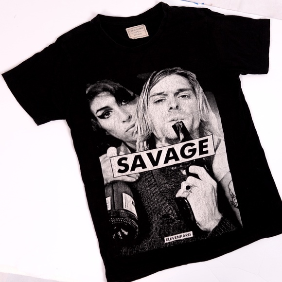 Vintage t-shirt Life is a Joke, Eleven Paris SAVAG - Picture 1 of 4